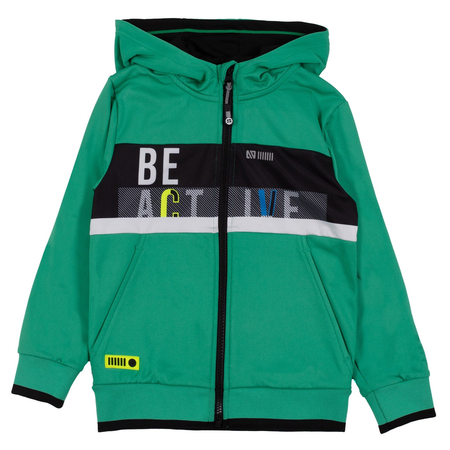 Veste à capuchon athlétique  Garçons Vert