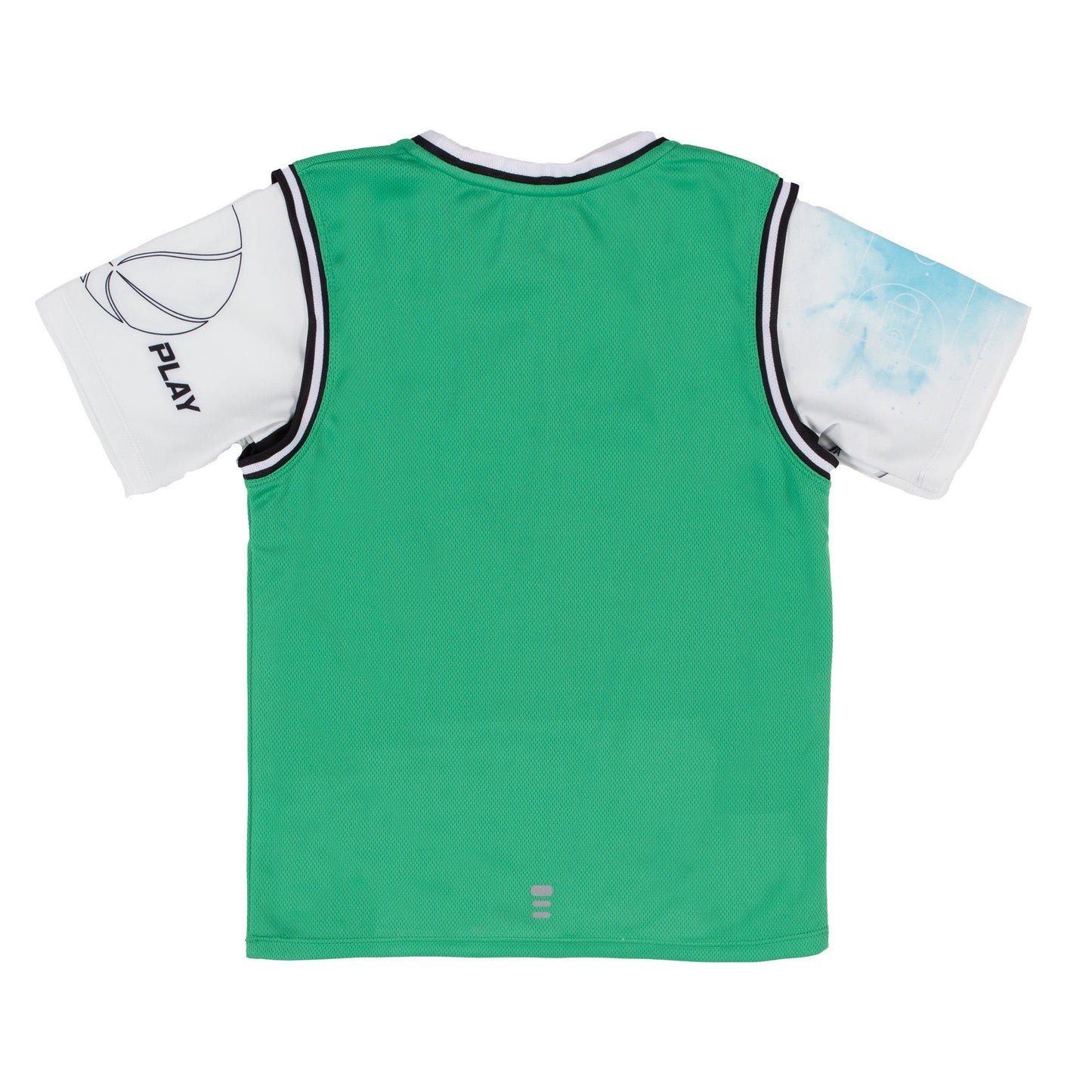 T-shirt et camisole athlétique 2 en 1  Garçons Vert