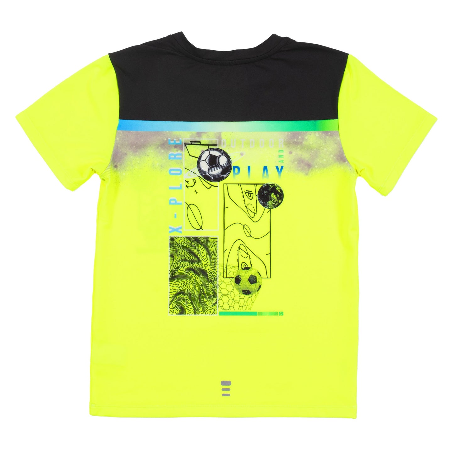 T-shirt athlétique  Garçons Lime