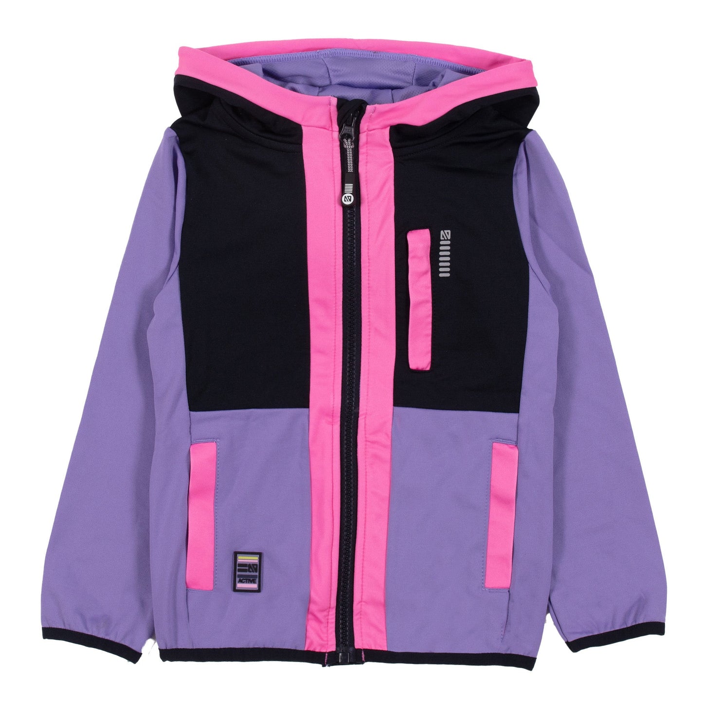 Veste à capuchon athlétique  Filles Violet