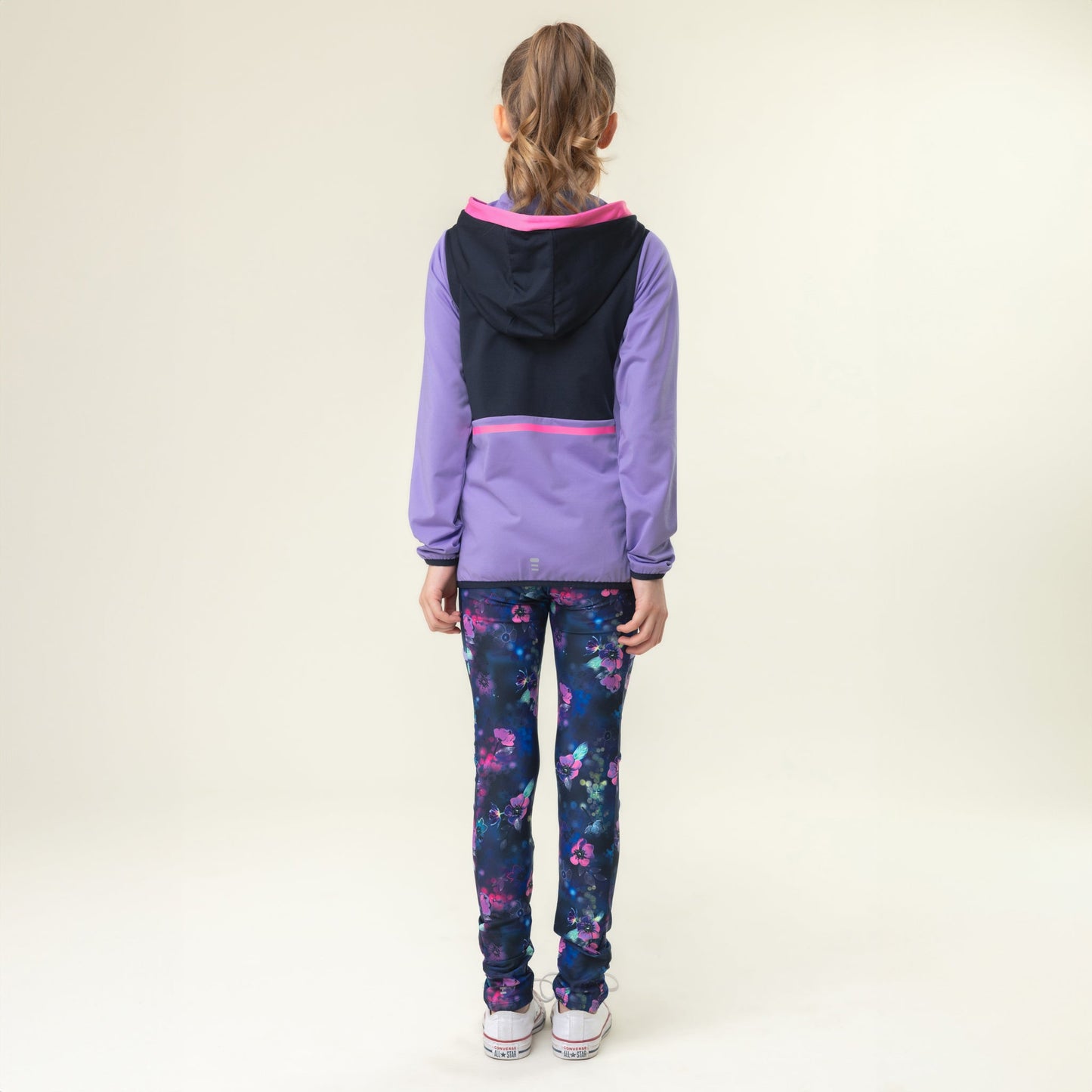 Veste à capuchon athlétique  Filles Violet