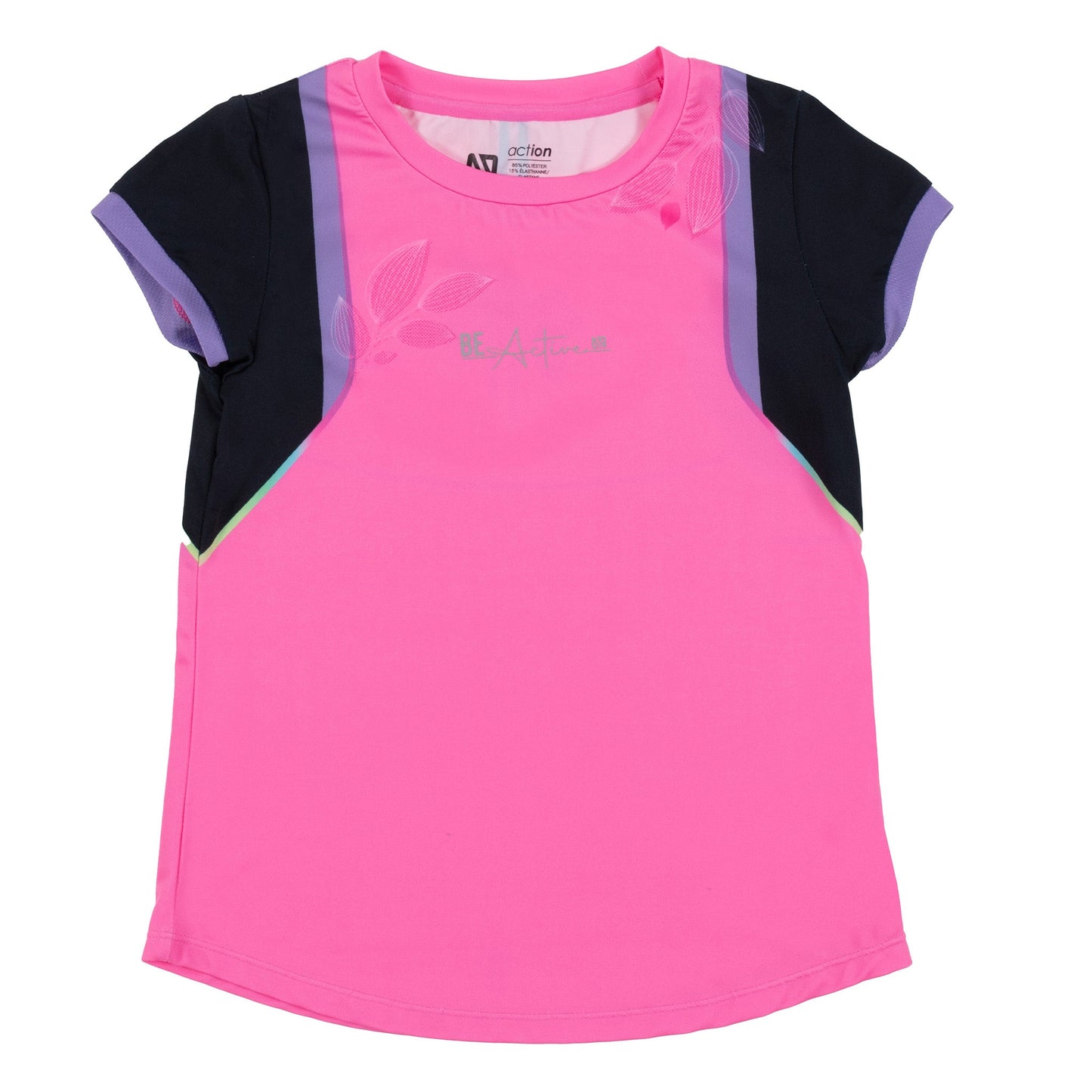 T-shirt athlétique  Filles Rose