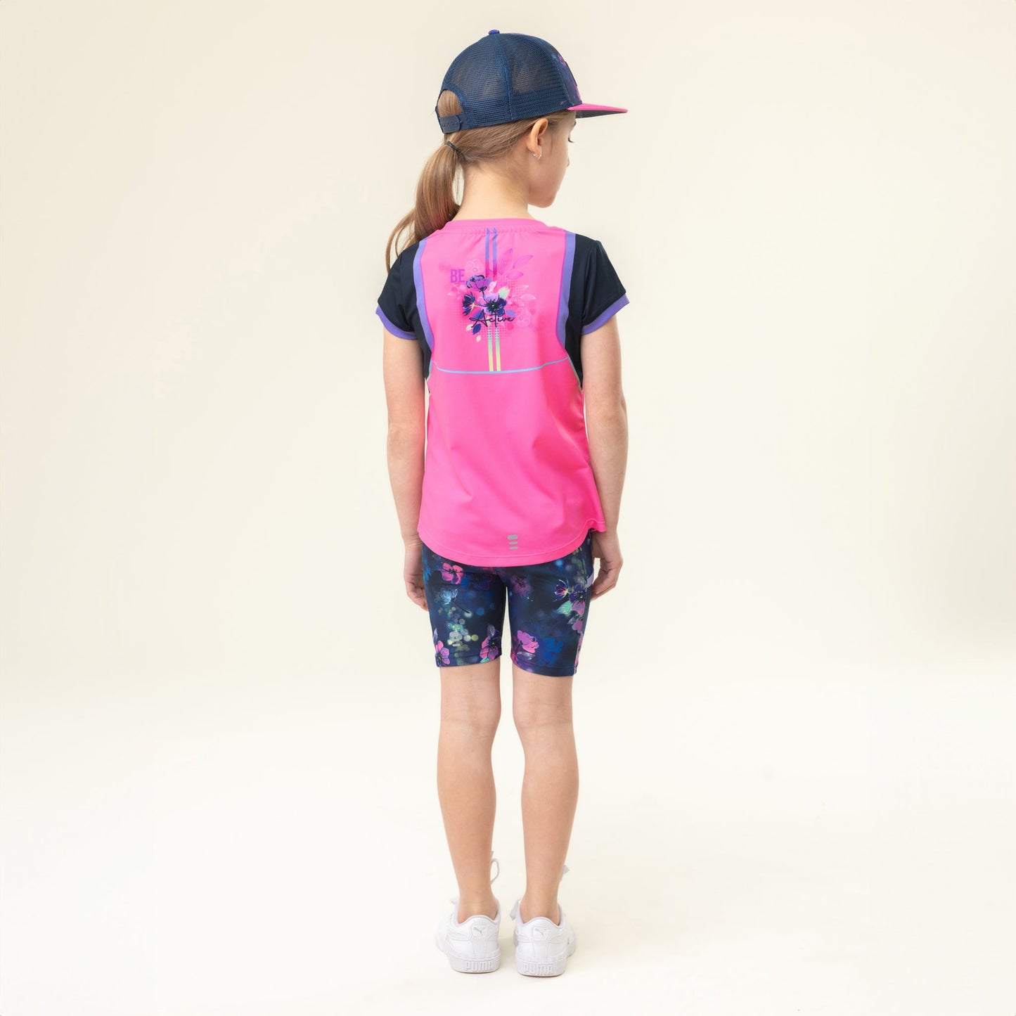 T-shirt athlétique  Filles Rose