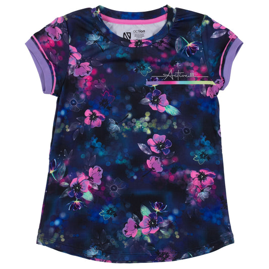 T-shirt athlétique  Filles Violet