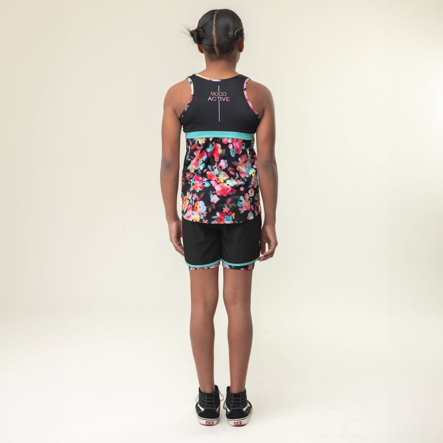 Short athlétique  Filles Noir