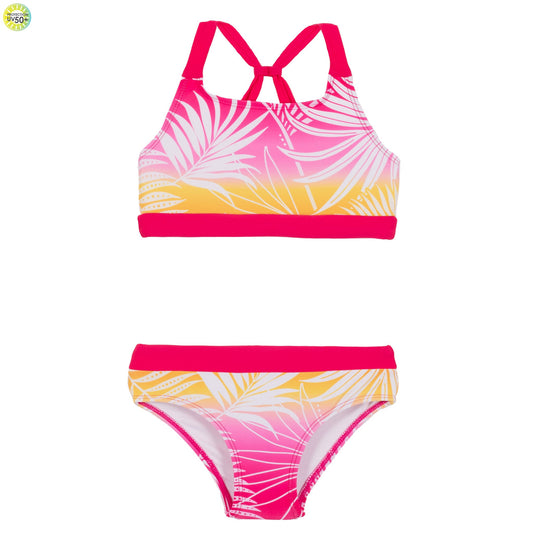 Maillot UV deux-pièces  Filles Fuchsia