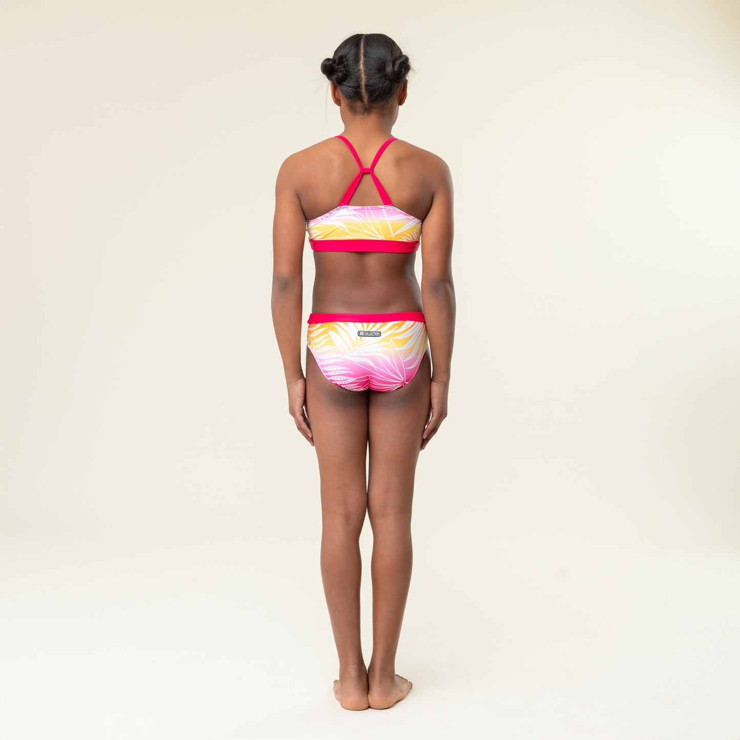 Maillot UV deux-pièces  Filles Fuchsia