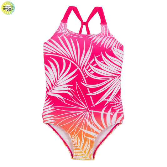 Maillot UV une-pièce  Filles Fuchsia