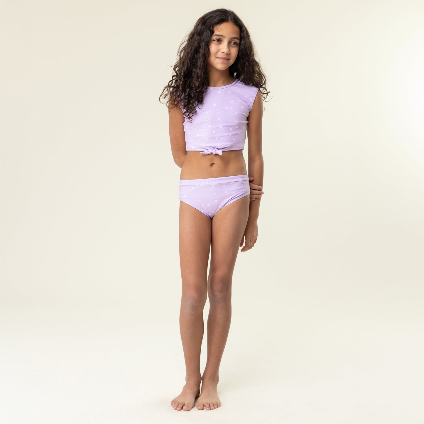 Maillot UV deux-pièces  Filles Lilas