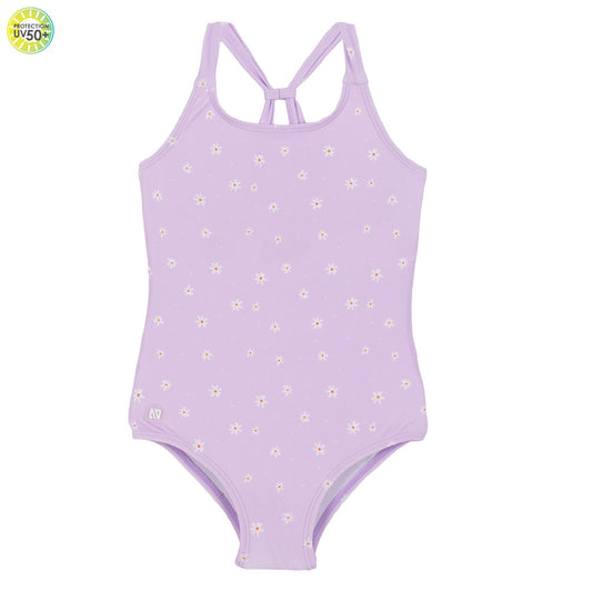 Maillot UV une-pièce  Filles Lilas