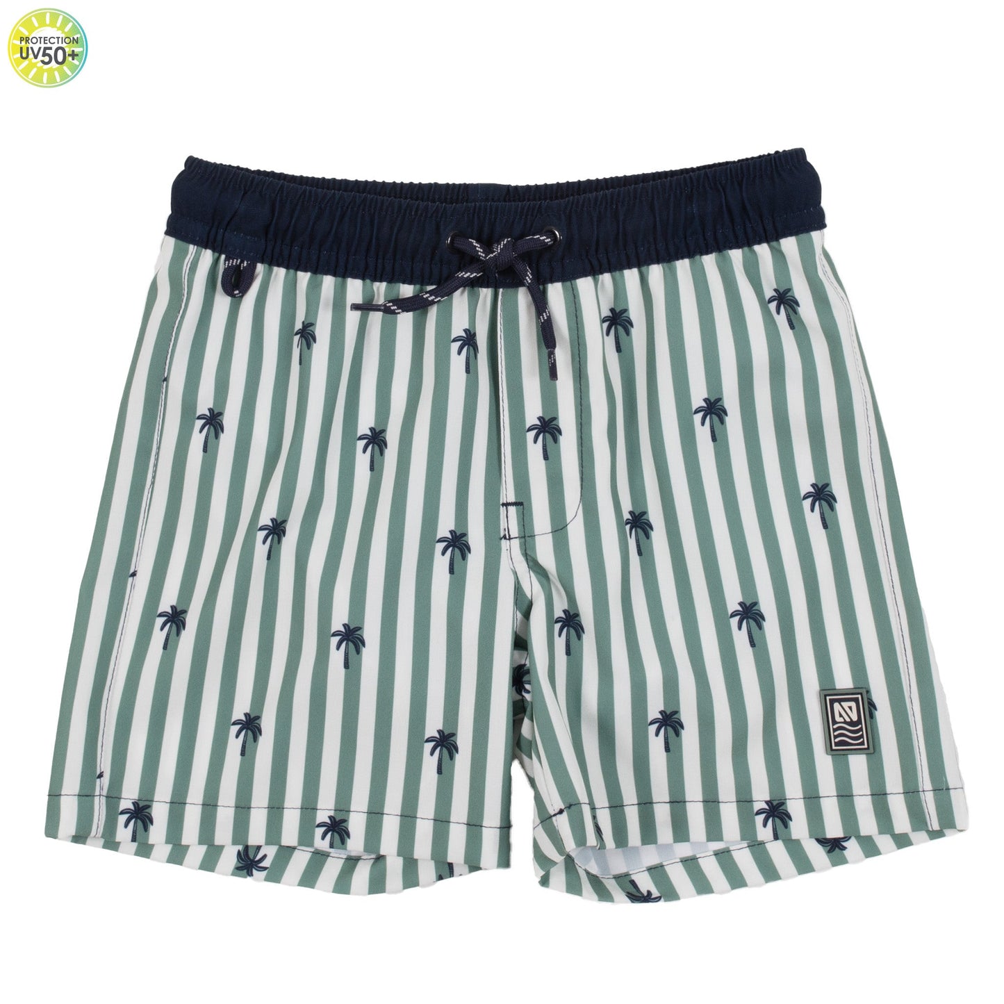 Short maillot UV  Garçons Vert