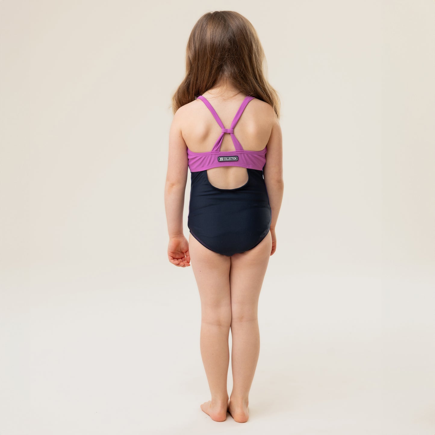 Maillot UV une-pièce  Filles Violet