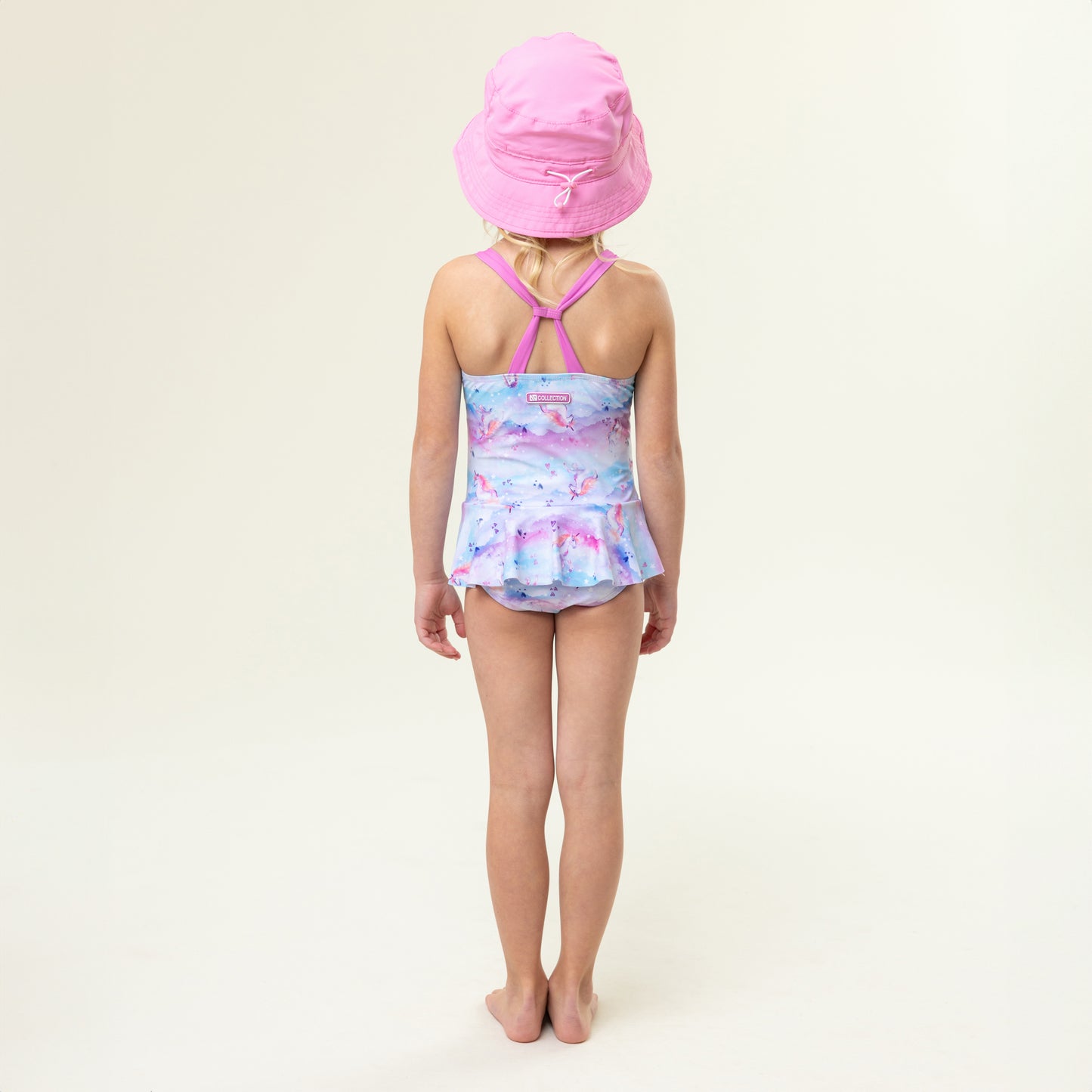 Maillot UV une-pièce  Filles Rose