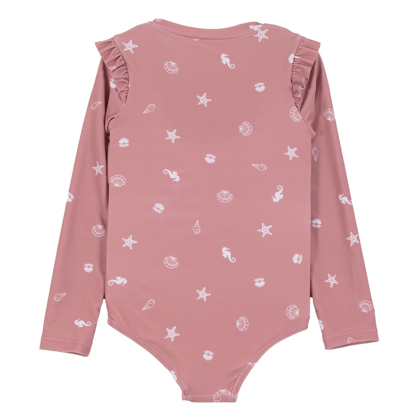 Maillot UV une-pièce  Filles Rose Pâle