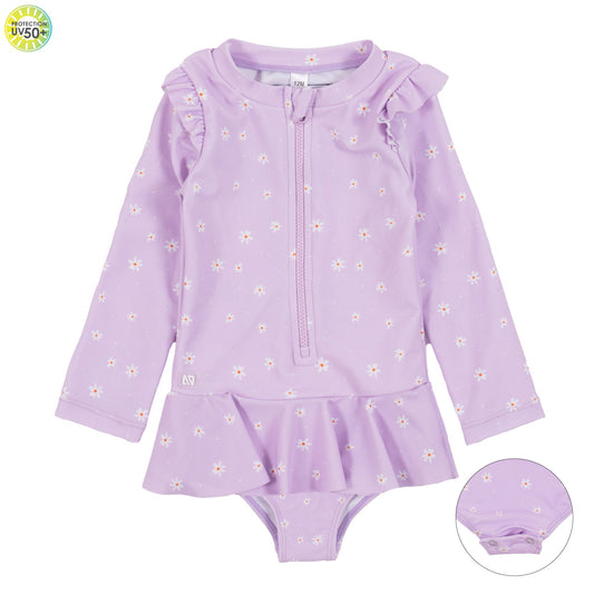 Combinaison UV  Filles Lilas