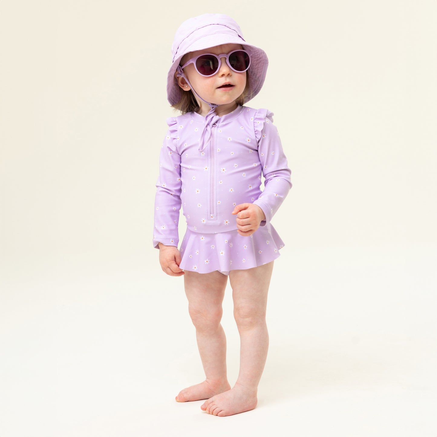 Chapeau UV  Filles Lilas