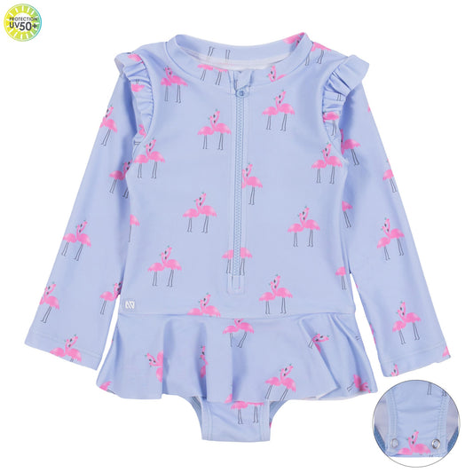 Combinaison UV bébé Bébé Fille Bleu Pâle