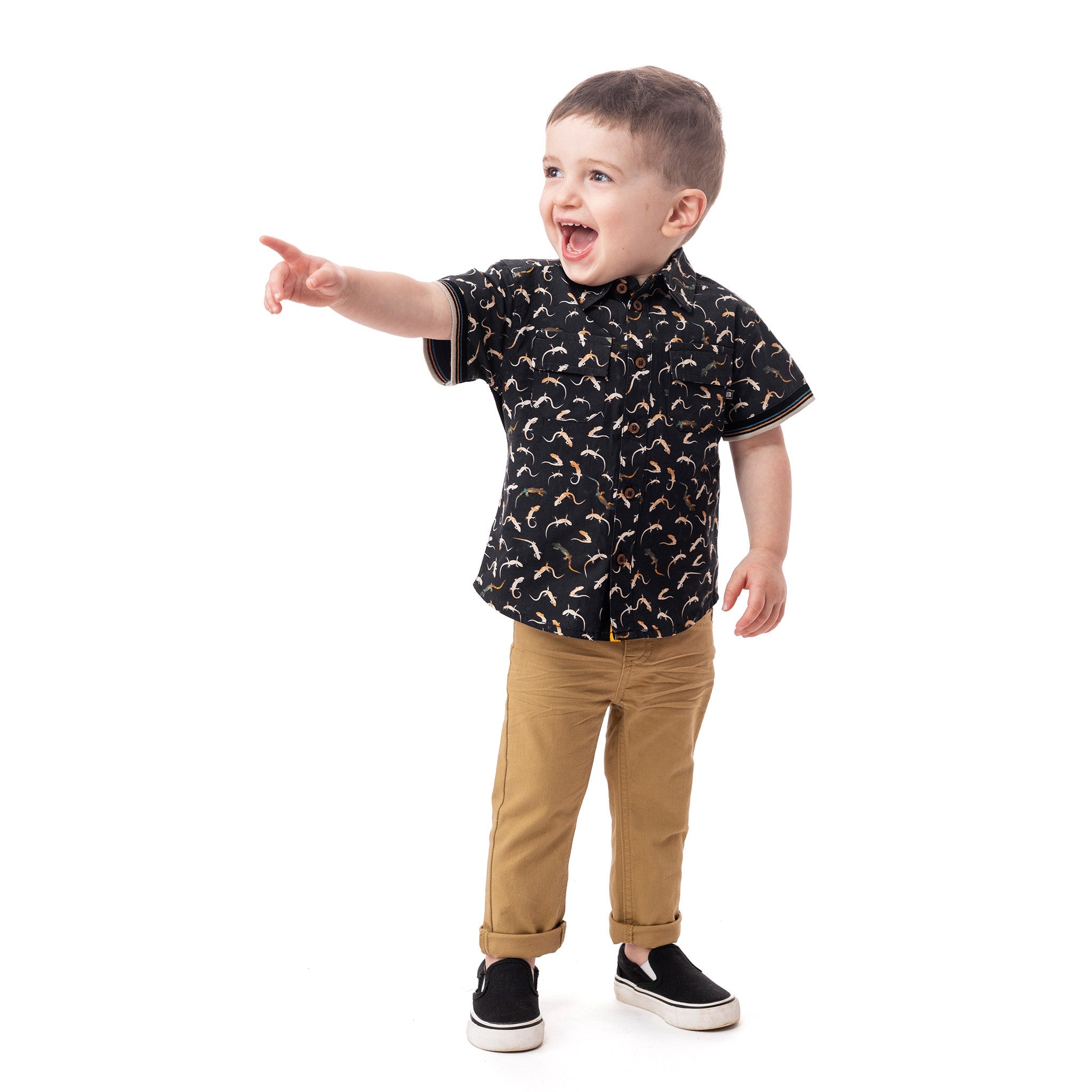 Chemise noir enfant hot sale